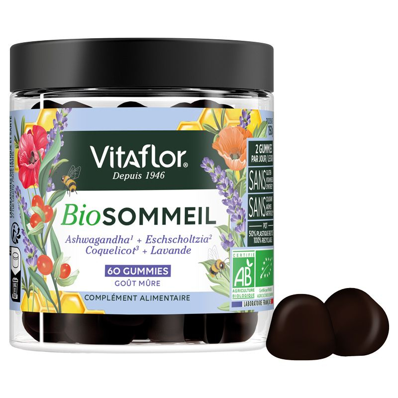 Vitaflor Bio Sommeil - 60 Gummies