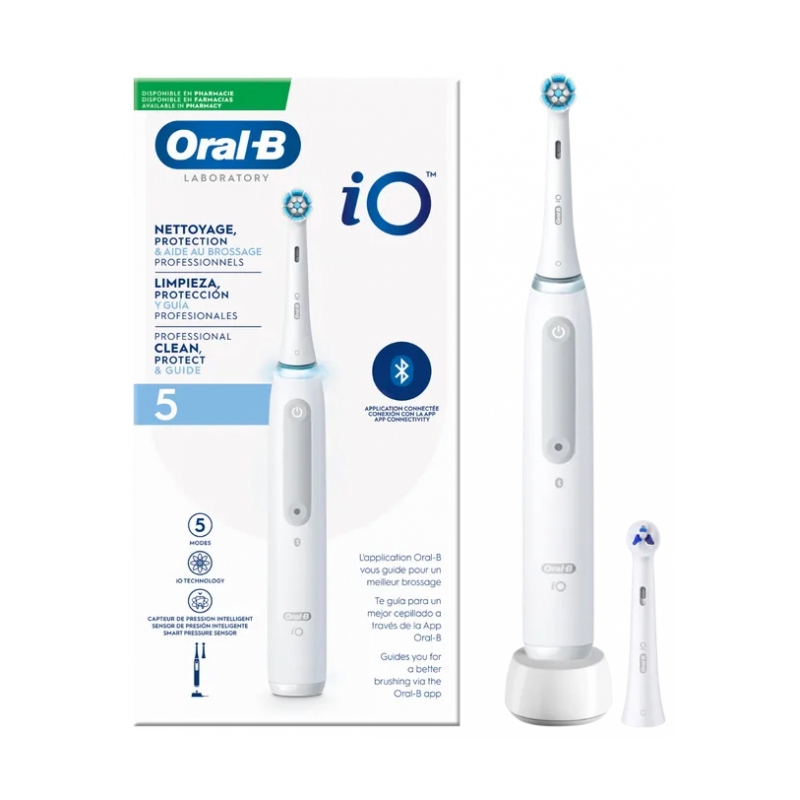 Oral-B IO Brosse à Dents Rechargeable + Accessoires - 5 unités 