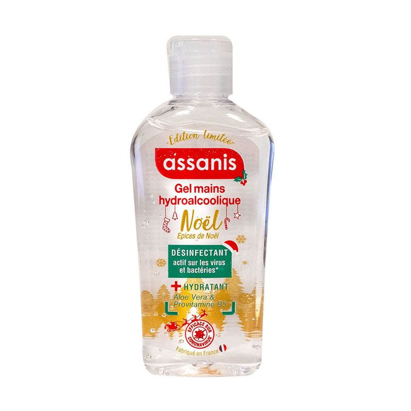 Assanis Pocket Gel Hydroalcoolique Parfum Epices De Noel - 80ml 