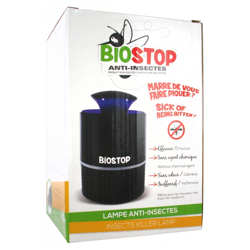 Biostop Anti-Insectes Lampe Anti-Insectes - 1 unité 