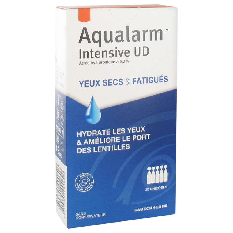 Bausch + Lomb Aqualarm Intensive UD - 30 x 0,5 ml
