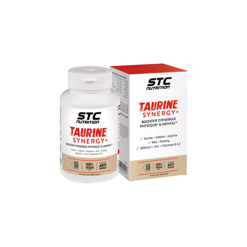 Stc nutrition taurine synergy+ - 90 gélules