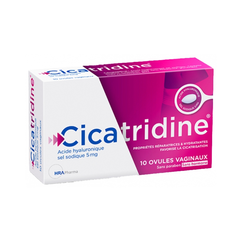 HRA Pharma Cicatridine Ovules Vaginaux - 10 unités 