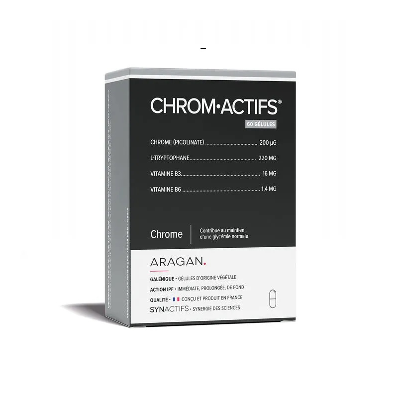 Aragan Synactifs ChromActifs - 60 Gélules