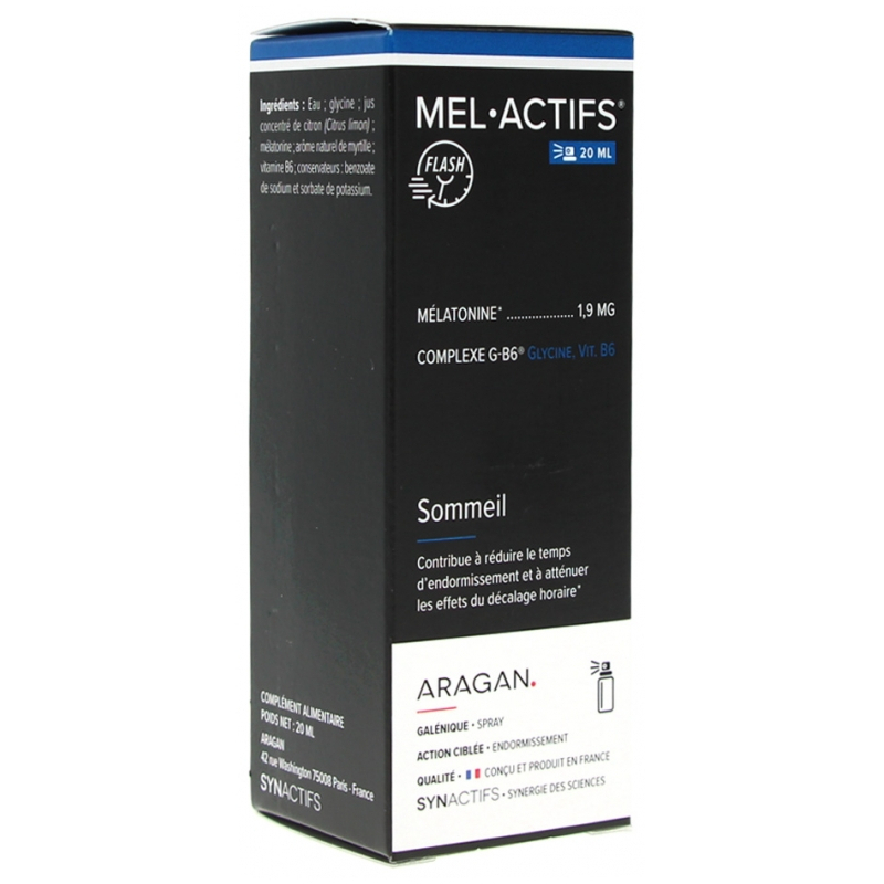 Aragan Synactifs MelActifs Spray - 20 ml