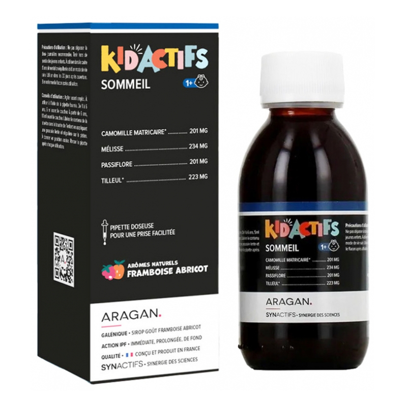 Aragan Synactifs KidActifs Sirop Sommeil - 125 ml