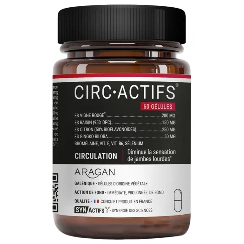 Aragan Synactifs CircActifs - 60 Gélules