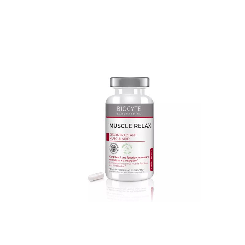 Biocyte Longevity Muscle relax - 45 gélules