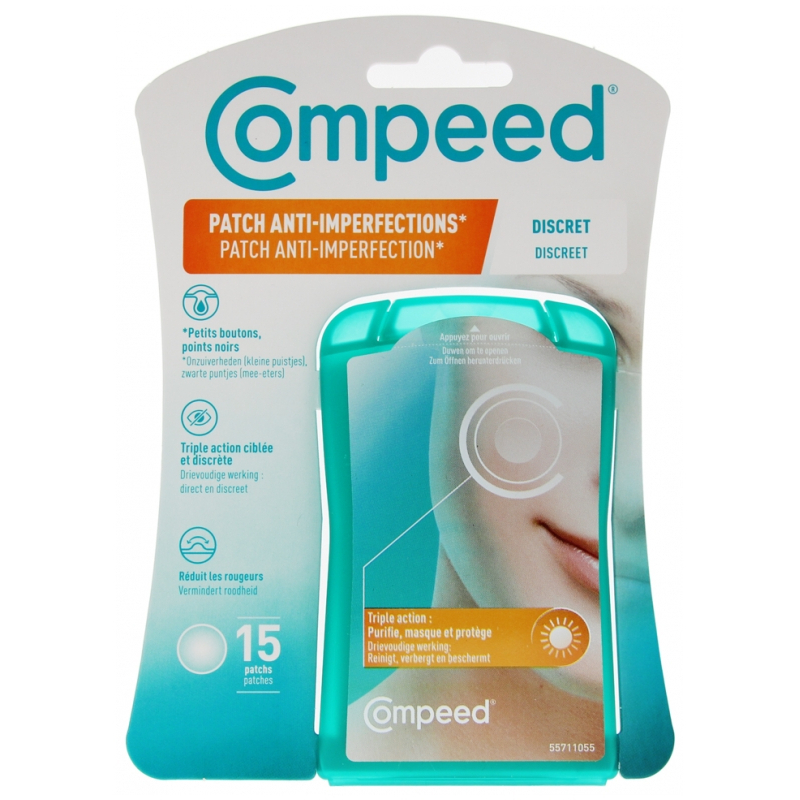 Compeed Patch Anti-Imperfections Discret - 15 Patchs