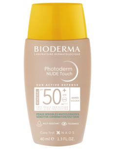 Bioderma Photoderm Nude Touch SPF50+ 40 ml - Teinte : Dorée
