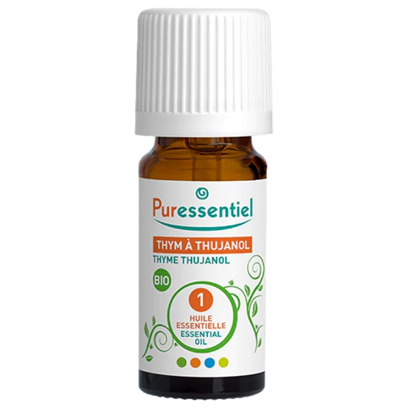 Puressentiel Huile Essentielle Thym à Thujanol (Thymus vulgaris L. thujanoliferum) Bio - 5 ml