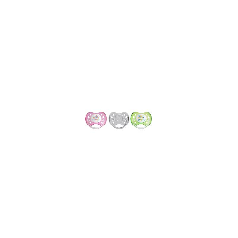 Sucette Anatomique Message Collection N°20 Silicone 0-6 mois - 1 sucette